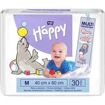 Bella Happy Dětské hygienické podložky 30ks 40 x 60