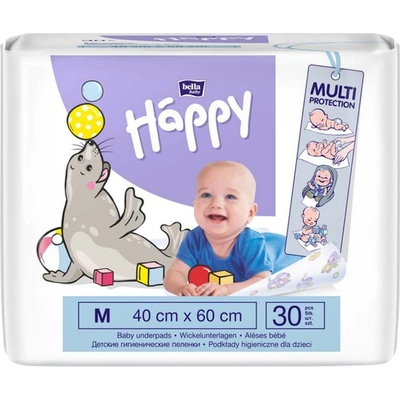 Bella Happy Dětské hygienické podložky 30ks 40 x 60 – Zboží Dáma