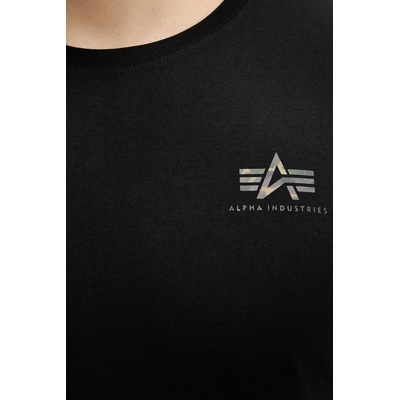 Alpha Industries Памучна тениска Alpha Industries Backprint Mirror Camo (128507MC)