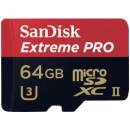 SanDisk microSDXC Extreme Pro 64GB UHS-II + USB čítačka SDSQXPJ-064G-GN6M3
