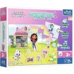 Trefl Magnetic Puzzles Explore the world of Gabi TREFL