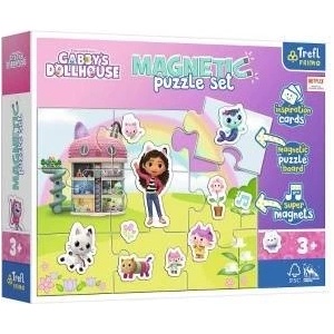 Trefl Magnetic Puzzles Explore the world of Gabi TREFL