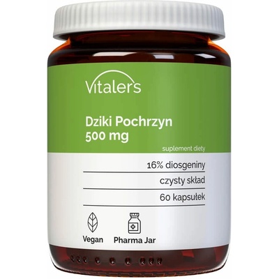 Vitaler's Wild Yam 500 mg 60 kapsúl