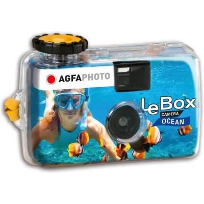 AgfaPhoto Фотоапарат AgfaPhoto LeBox Ocean 400 (27 снимки), водоустойчив (601100)