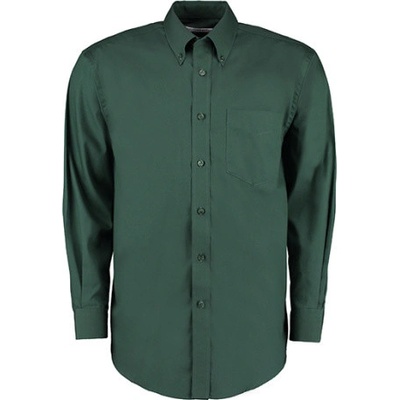 Kustom Kit pánska košeľa bottle green KK105