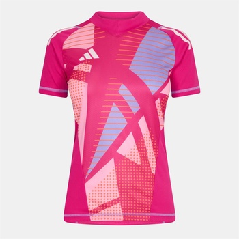 Image 1 of adidas Блуза с къс ръкав Adidas Tiro 24 Pro Short Sleeve Goalkeeper Jersey - Real Magenta