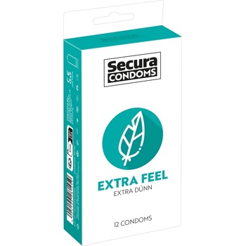 Image 1 of Secura Secura Extra Feel 12 pack