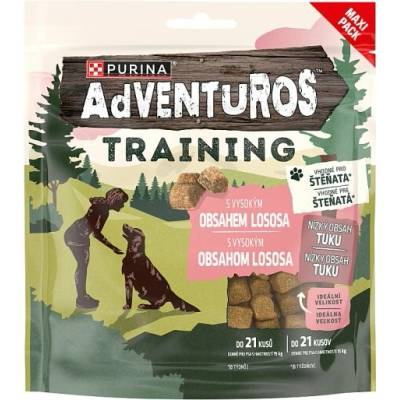 ADVENTUROS Tréningové pochúťky s vysokým obsahom lososa 250 g