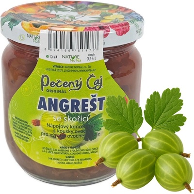 Nature NoTea Pečený čaj Angrešt se skořicí 430 ml