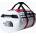 The North Face Пътна чанта The North Face Base Camp Duffel M 71 l white/ black/ elevation red