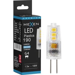 Mexen Oris LED крушка G4, 1, 5W, Студено - 6500K, 190 lm - L115-G4-0165-01 (L115-G4-0165-01)