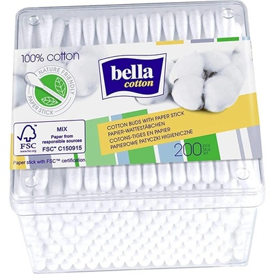 Bella Cotton Клечки за уши 200бр (2836)