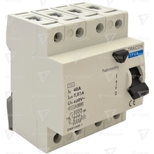 Tracon 4P 40A 300mA 6kA AC TFV4-40300