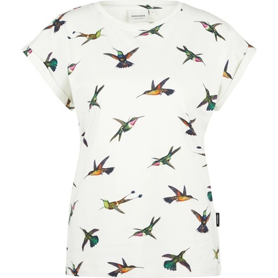 DEDICATED Дамска тениска DEDICATED Women's T-Shirt Visby Hummingbirds T-shirt - Off-White - размер XS (916-5021-0111)