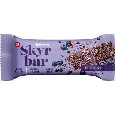 AGIBERIA Skyr Bar Borůvka 30 g