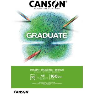 Canson Graduate Drawing Graduate Скицник 30 A5 160 g (C400110364)