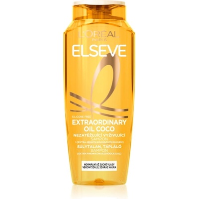 L'Oréal Elseve Extraordinary Oil Coconut подхранващ шампоан за нормална към суха коса 400ml