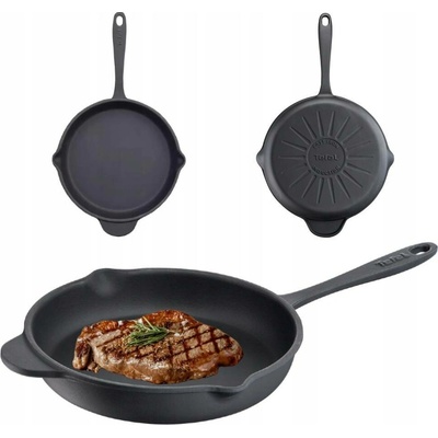 Tefal pánev Tradition černá litinová 26 cm