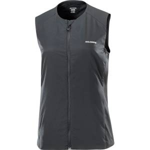 Salomon Дамски синтетичен елек Salomon Women's Mountain Flex Hybrid Vest Synthetic vest - Deep Black - размер XS (132-1528-0111)