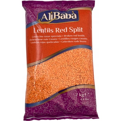 Alibaba Červená šošovica Lentils Red Split 2 kg