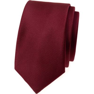 Avantgard Kravata Slim Lux 571-22536 bordó