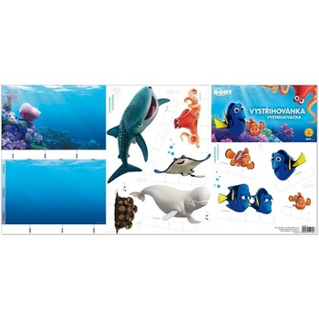 Vystřihovánka Hledá se Dory