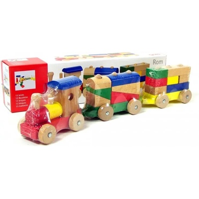Goki Рим дървен дидактически влак (WP304)