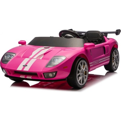 Mamido Ford GT 4x100W 24V Elektrické autíčko růžová