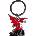 Black Sabbath Logo & Daemon Ключодържател (BSKEY04)