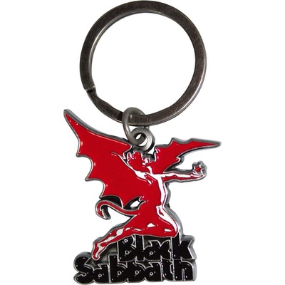 Black Sabbath Logo & Daemon Ключодържател (BSKEY04)