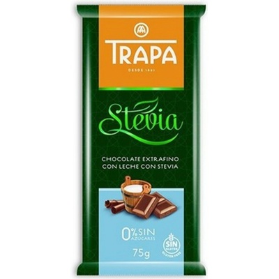 TRAPA Mléčná se stévií bez lepku 75 g