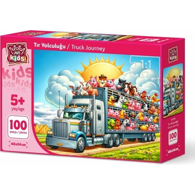 ART Cesta truckom 100 dielov