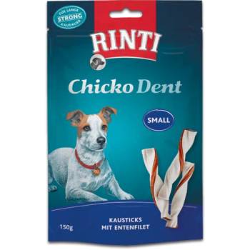 RINTI Chicko Dent - Дентален снакс за кучета от мини породи с патешко 150 гр