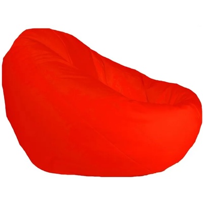 Pufrelax Калъф за пуф круша, 520л. , Nirvana Gigant - Neon Orange, (Не съдържа пълнеж), водоустойчив