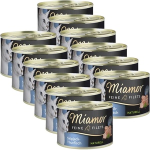 Miamor Feine Filets Naturell тонзон 12 x 156 г