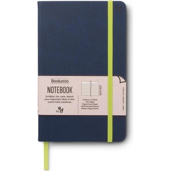 Bookaroo Zápisník A5 modrý tmavo