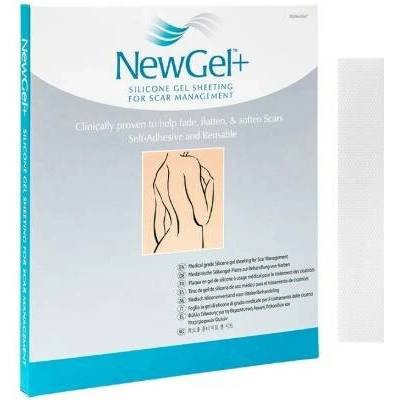 NewGel+ průhledná náplast prúžek NG-301S 4 ks
