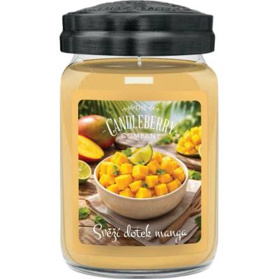 Candleberry Candle Svěží dotek manga 624 g