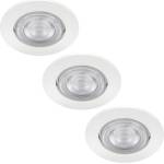 Philips - К-кт 3бр. LED лунички за окачен таван TARAGON LED/4.5W/230V 2700K (P4003)