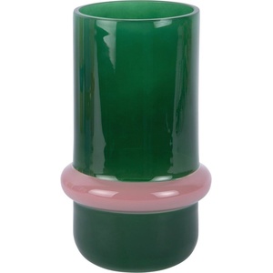 PT LIVING Зелена стъклена ваза (височина 22 cm) Animado Anillo - PT LIVING (PT4418GR)