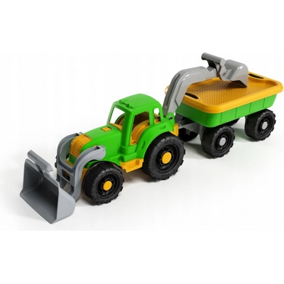 Adriatic Traktor-nakladač s prívesom-1252