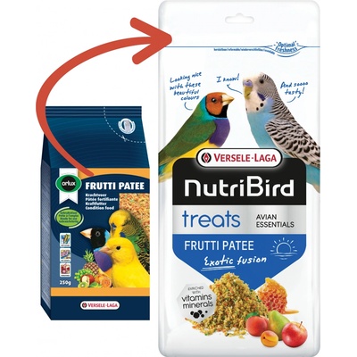 VERSELE-LAGA NutriBird Treats Frutti Patee 250g