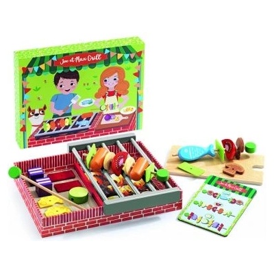 DJECO - Дървена забавна игра - Барбекю (DJ06543)