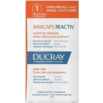 Ducray Anacaps Reactiv 3 x 30 kapsúl