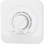 Aigostar - Димиращ ключ с рамка 250V/10A бял (AI2825)