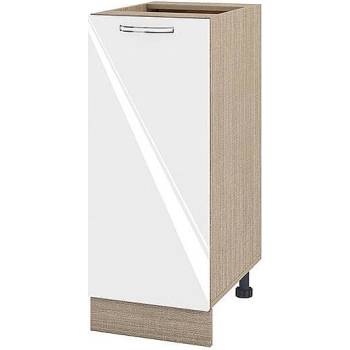 Image 1 of ИРИМ Долен кухненски шкаф Сити МФ-Бяло гланц-05-40 35 см