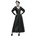 Devil fashion дамска рокля devil fashion - вуду готик изкуствена Кожа - ct153