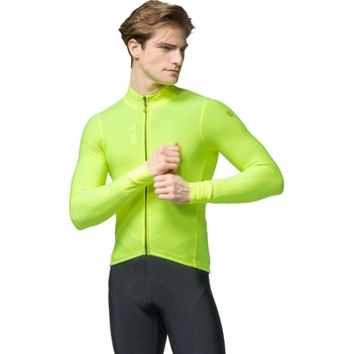 Alé PRAGMA Fondo 3.0 LS Jersey Fluo yellow