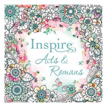 Inspire: Acts & Romans (Softcover): Coloring & Creative Journaling Through Acts & Romans