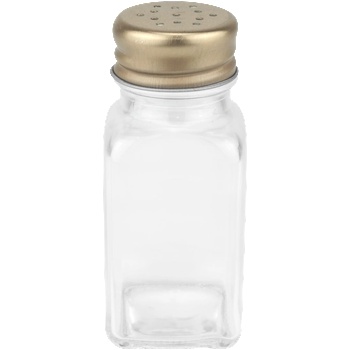 Horecano TOP-Солница квадрат 90ml БРОНЗ (337172BZ) (0132156)